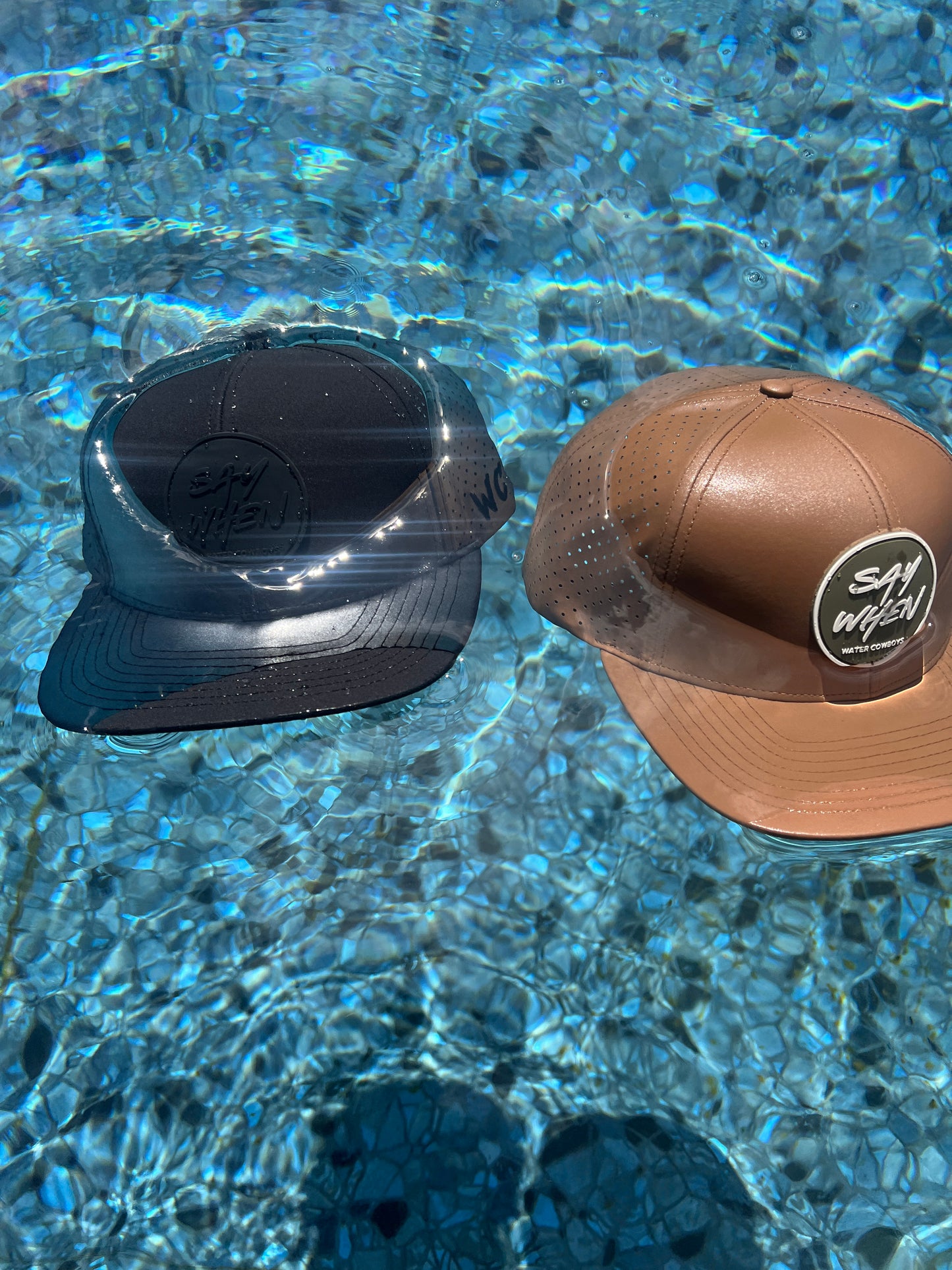 Performance Tan Hat - Say When PVC Patch