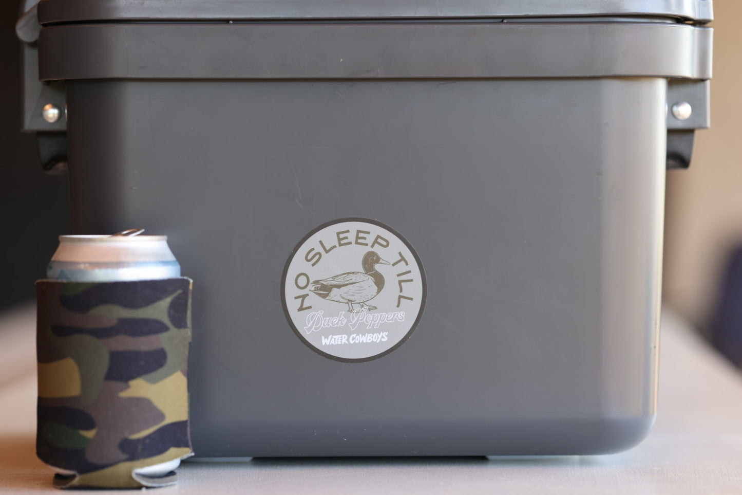 No Sleep Till Duck Poppers Decal