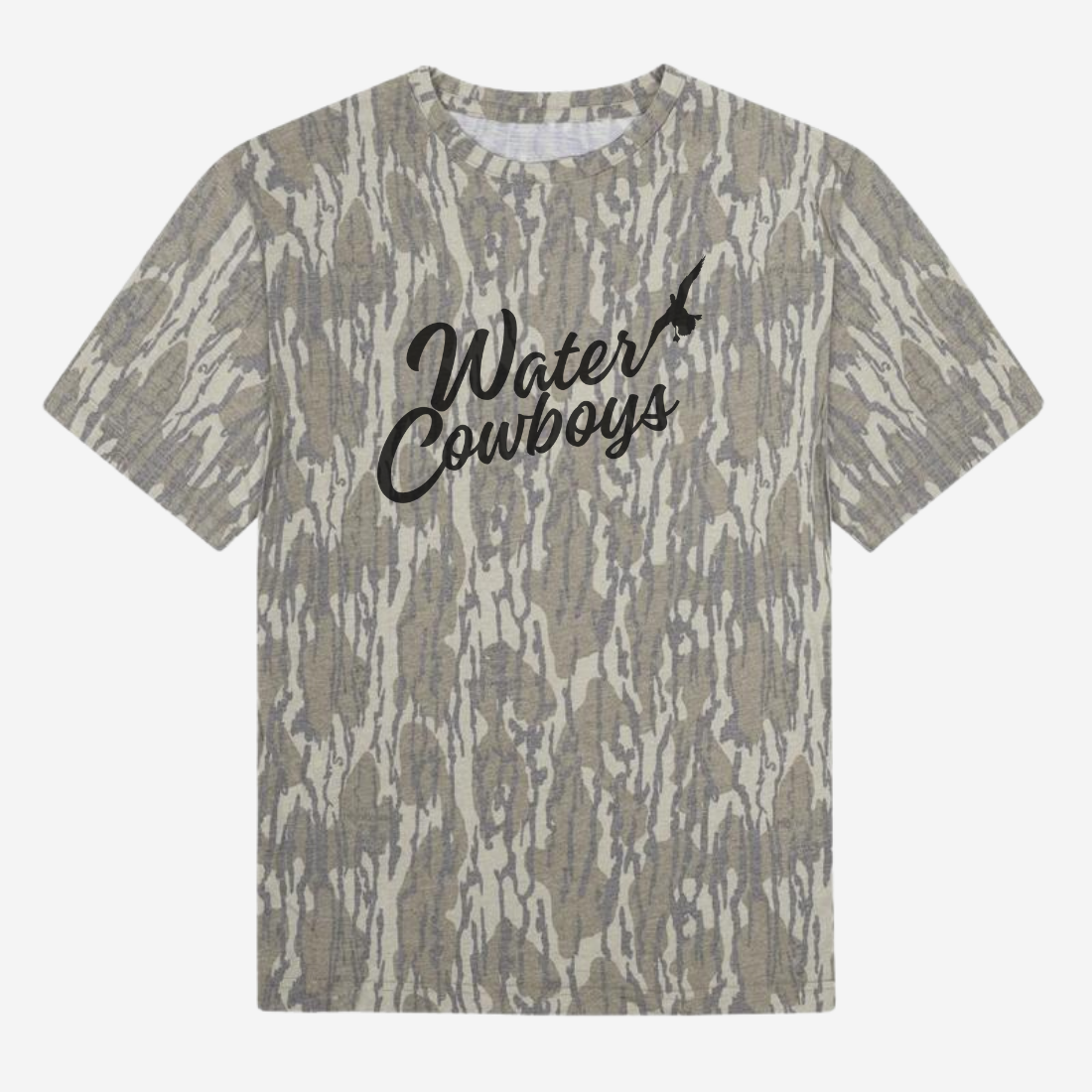 Mossy Oak Washed Out Camo Logo Tee