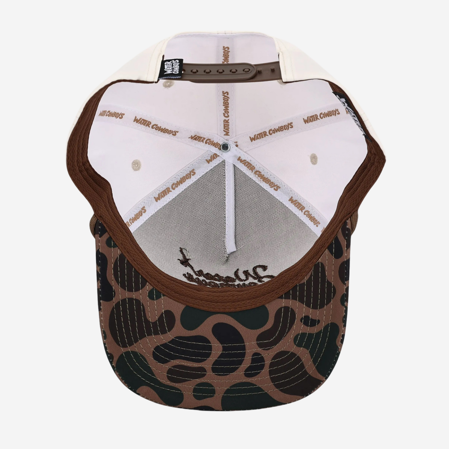 Performance Cream Duck Camo Rope Hat