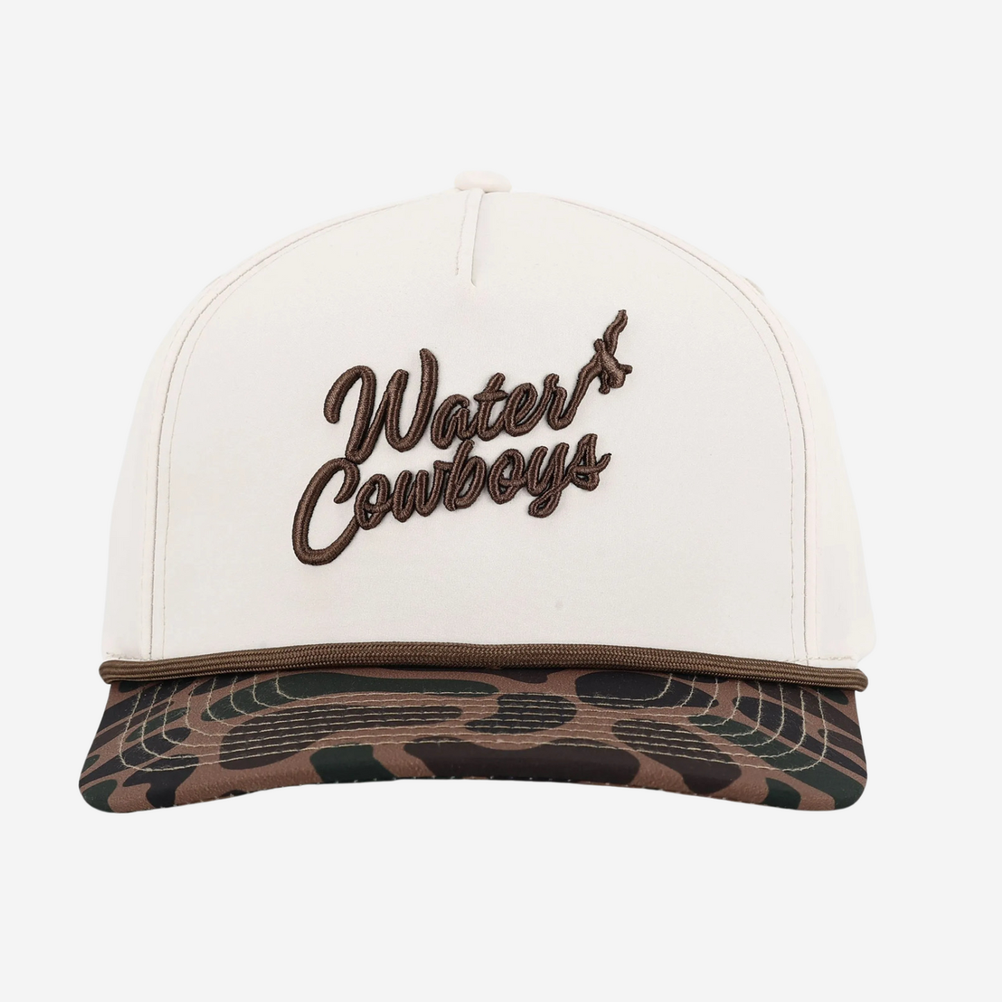 Performance Cream Duck Camo Rope Hat