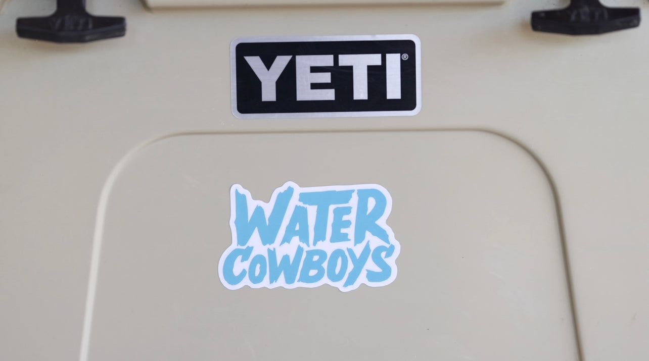 Turquoise WC Decal