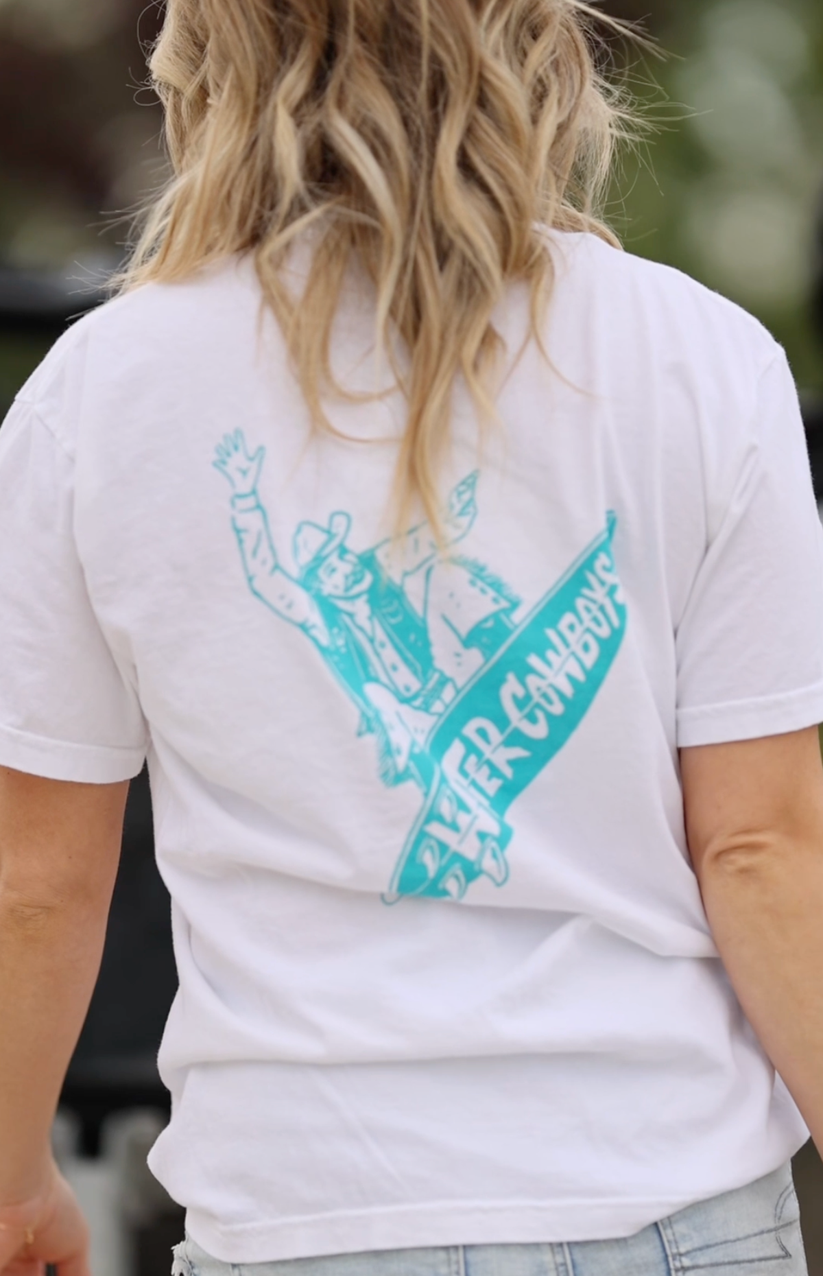 Surfing Cowboy Shirt