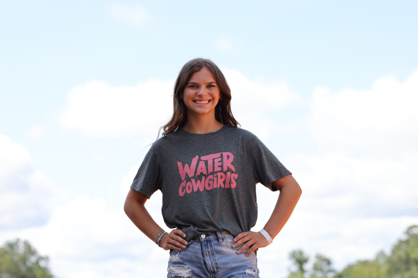 Gray Water Cowgirls Shirt