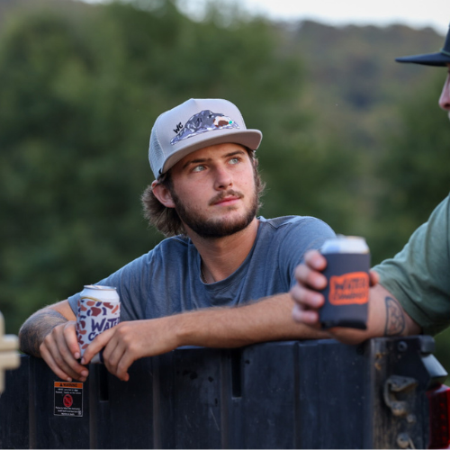 Gray Fetch Em Up Trucker Hat