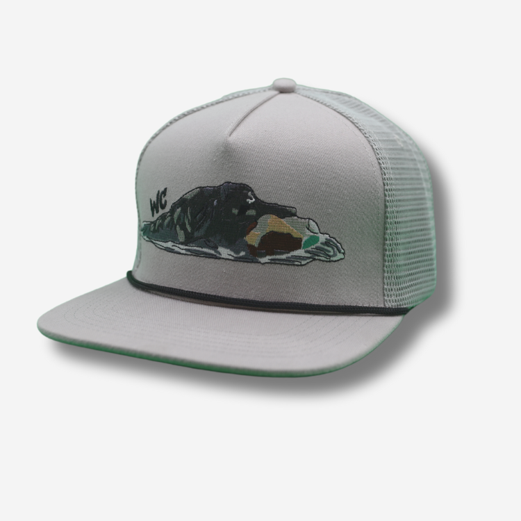 Gray Fetch Em Up Trucker Hat