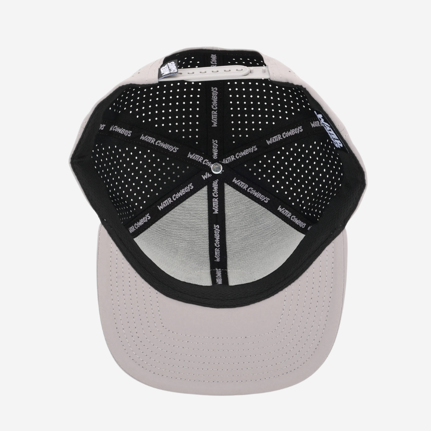 Performance Gray Logo Hat PVC Patch