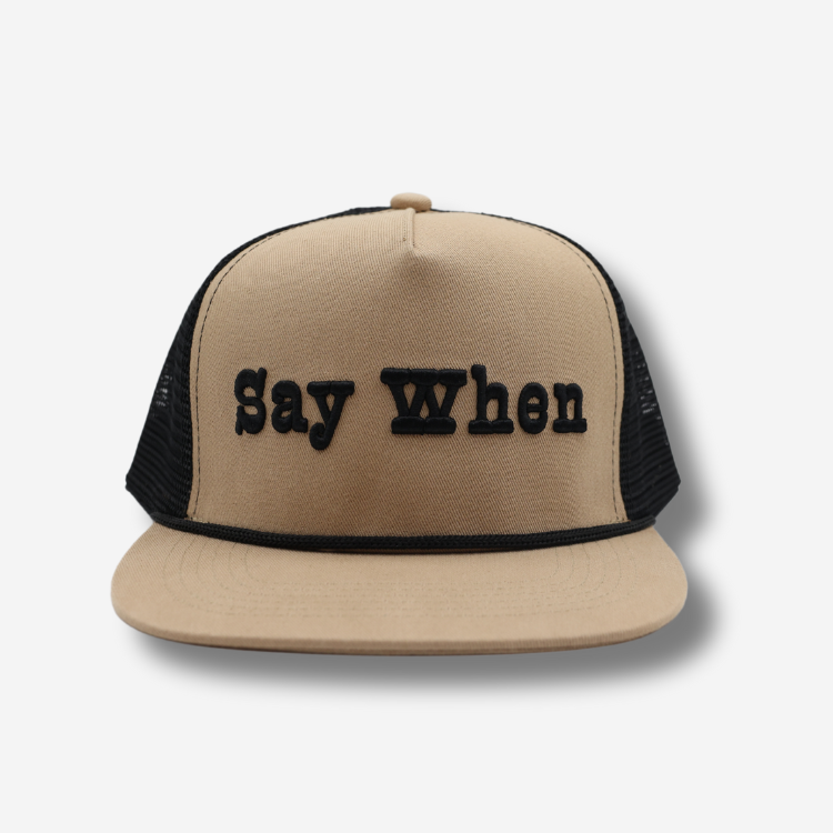 Say When Tan and Black