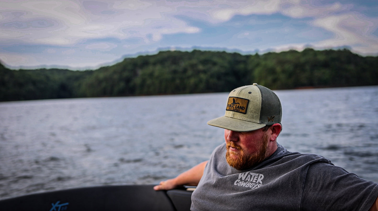 Waxed Frontier Trucker - Sage Public Land Patch