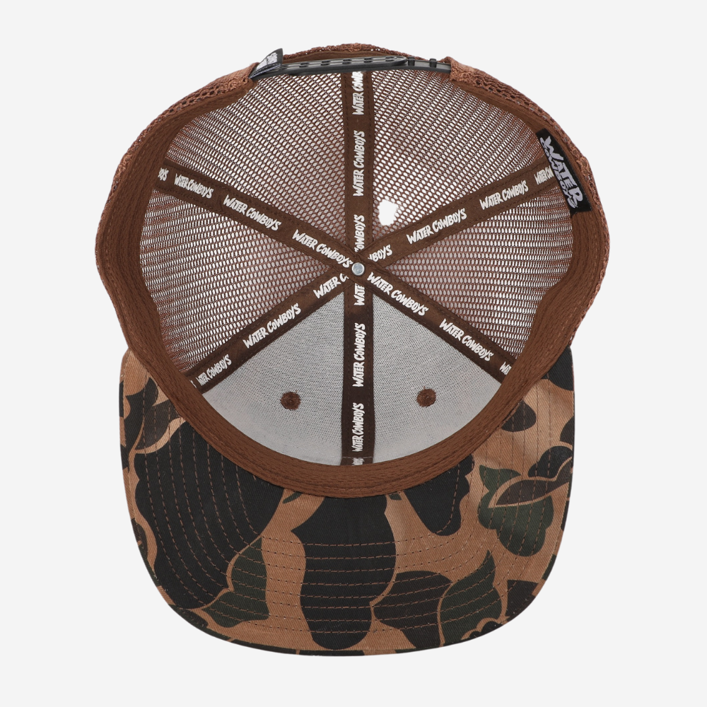 Waxed Frontier Trucker - Duck Camo Patch