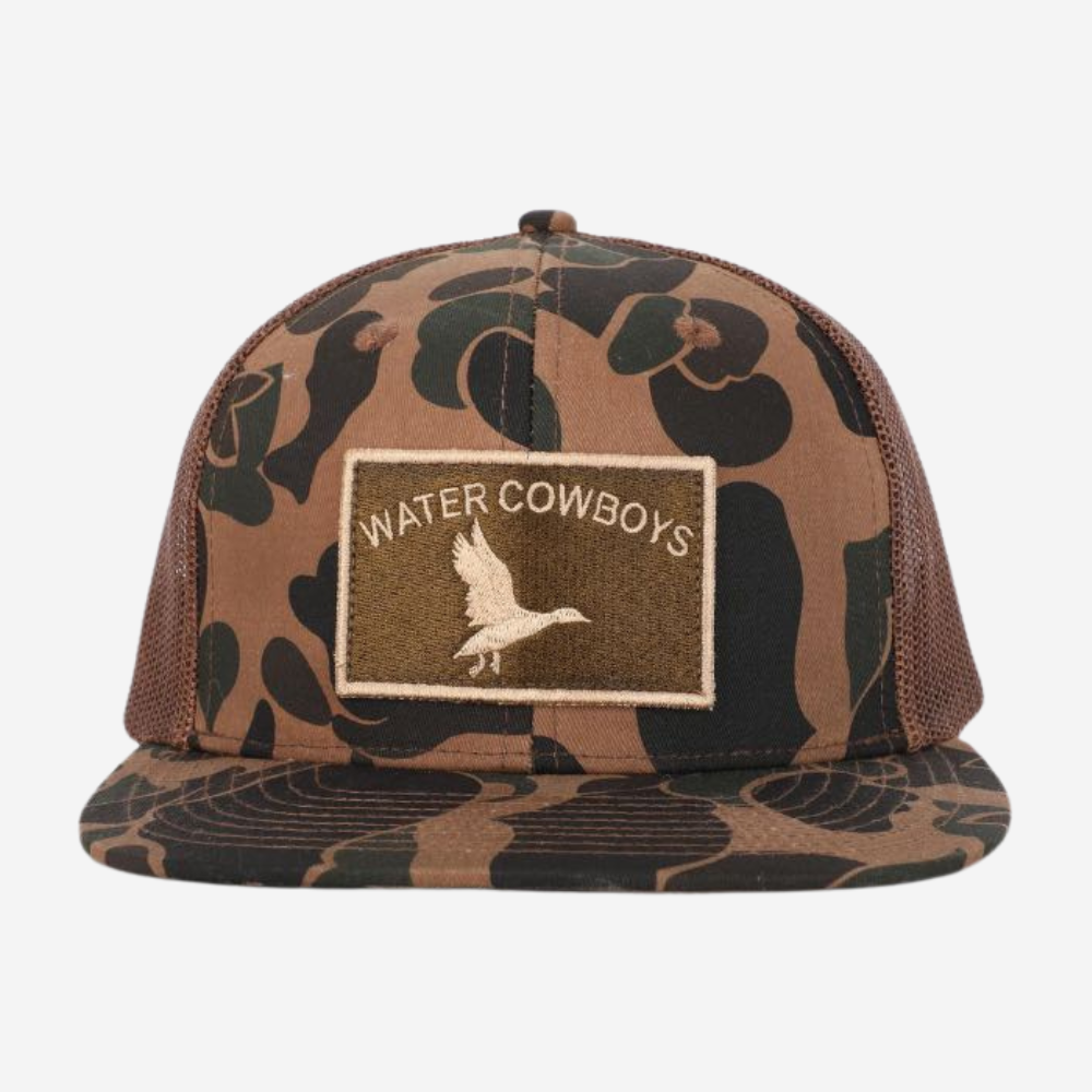 Waxed Frontier Trucker - Duck Camo Patch