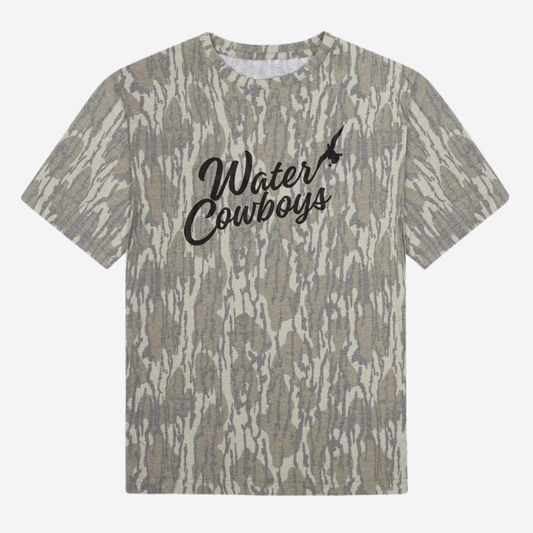 Mossy Oak Washed Out Camo Logo Tee