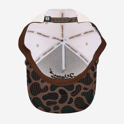 Performance Cream Duck Camo Rope Hat