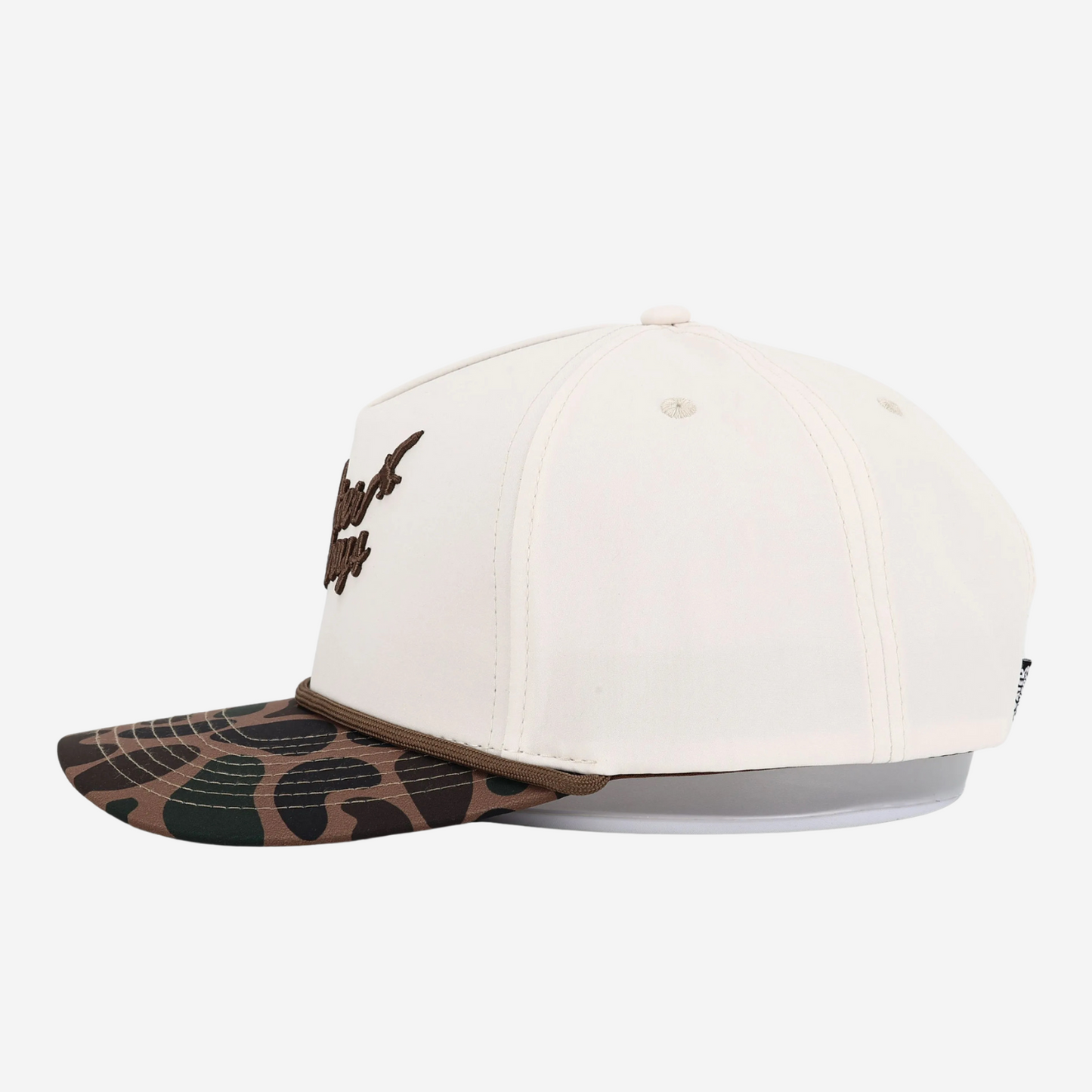 Performance Cream Duck Camo Rope Hat