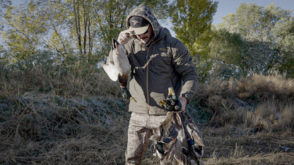 Waxed Wetlands - Black and Tobacco Mallard