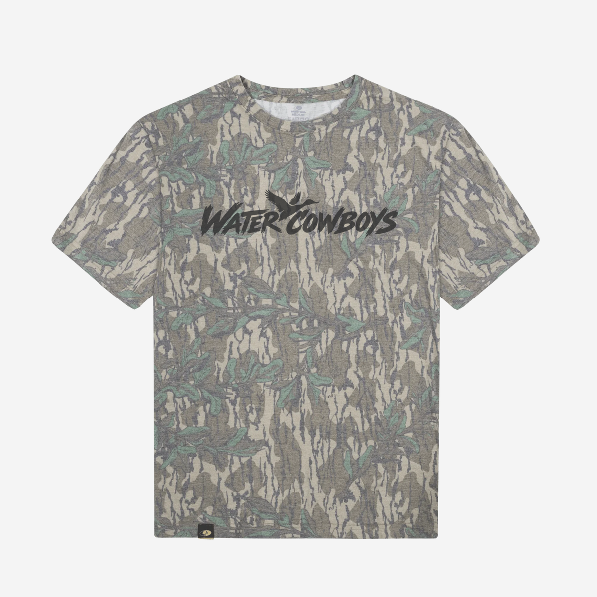 Mossy Oak Washed Greenleaf Logo Shirt