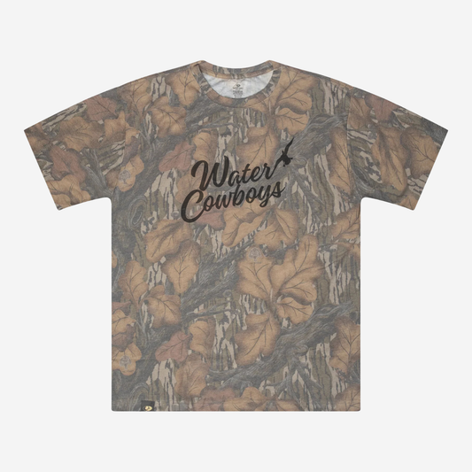 Mossy Oak Washed Fall Foliage Logo Shirt