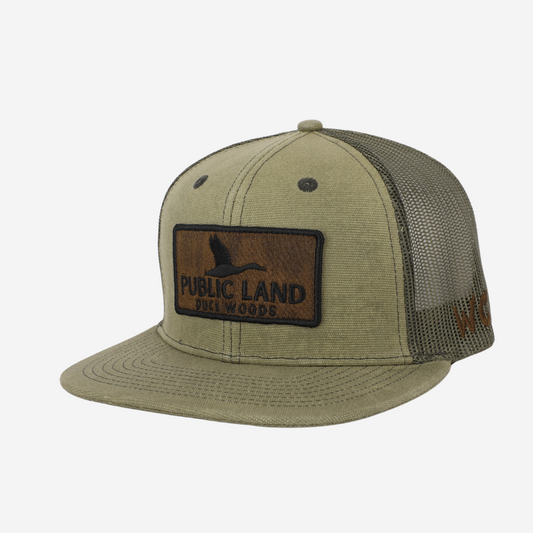 Waxed Frontier Trucker - Sage Public Land Patch