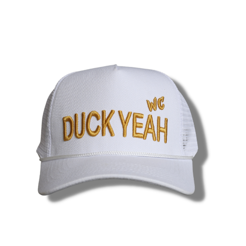 Duck Yeah White and Gold