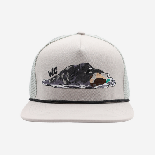 Gray Fetch Em Up Trucker Hat