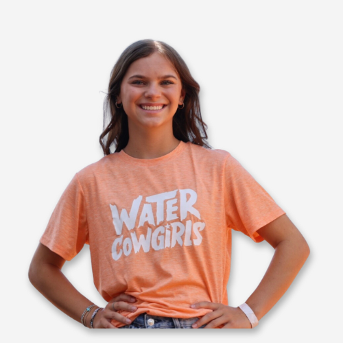 Coral Water Cowgirls Shirt