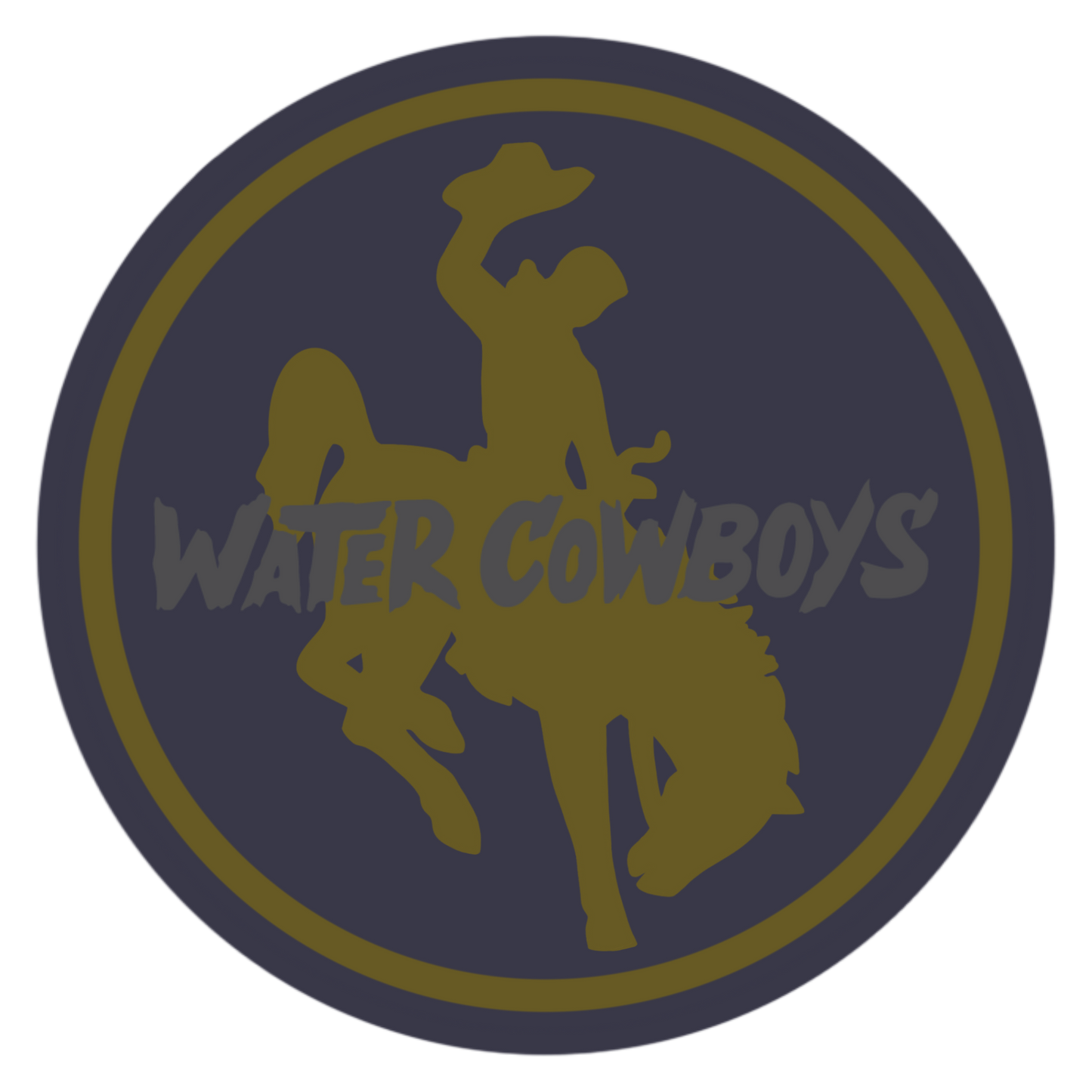 Bucking Bronco Decal