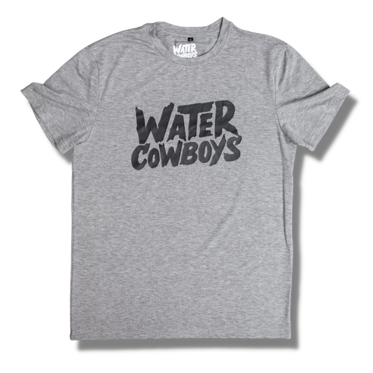 Gray Water Cowboys Logo Shirt