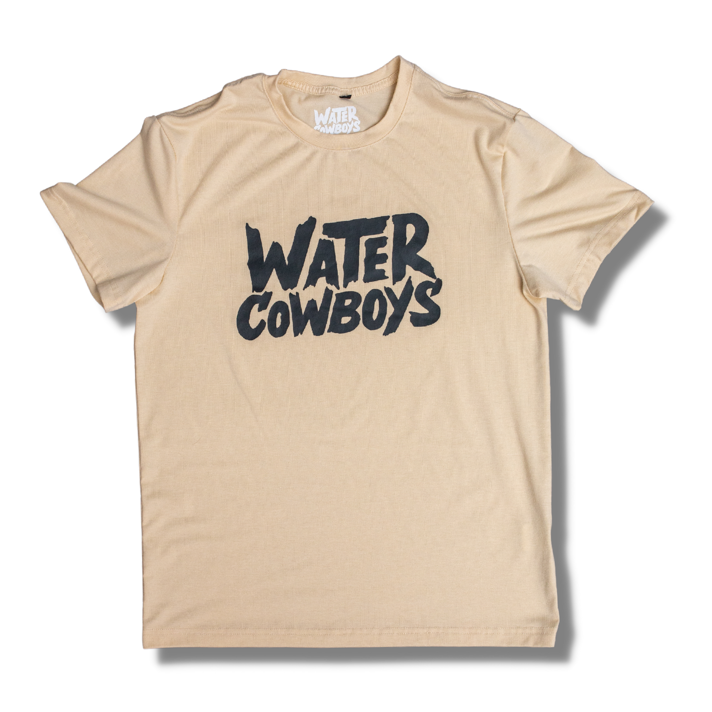Tan Water Cowboys Logo Shirt